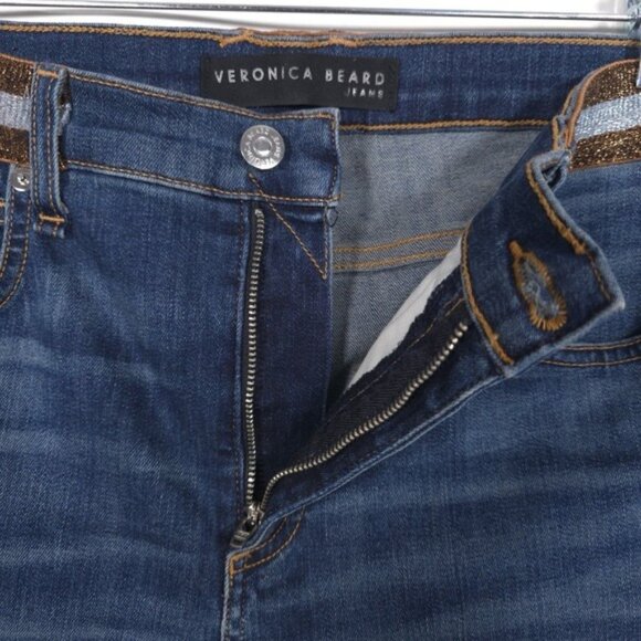 VERONICA BEARD Women's Kate High‎ Rise Size 28/6 Nantucket Jeans USA MADE - Picture 8 of 13